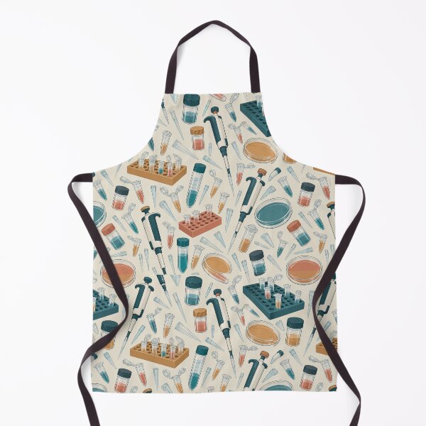 Item preview, Laboratory Equipment Pattern – Science Researcher Tote Bag designed and sold by astersgraphics.
