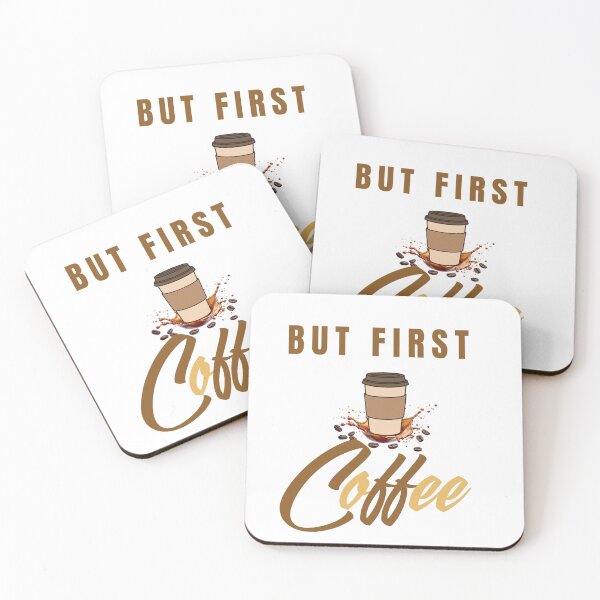 Item preview,  But First Coffee designed and sold by Vkdesignsvk.