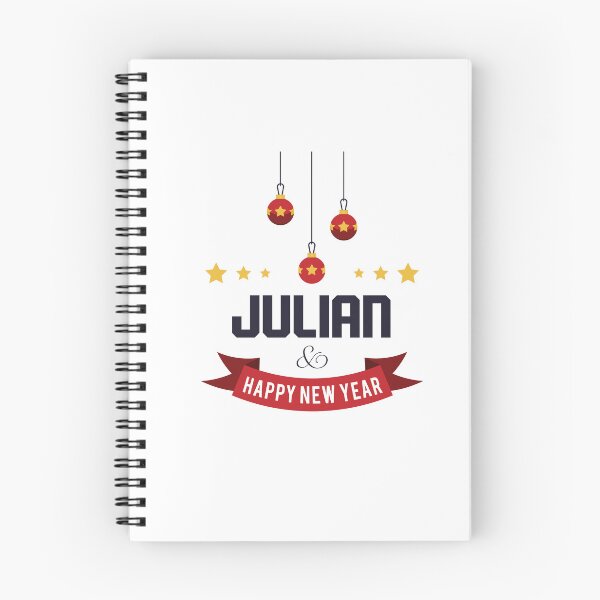 Item preview, Julian Funny Personalized Christmas Name – Cool Custom Holiday Gift for Men and Boys designed and sold by Oussinc.