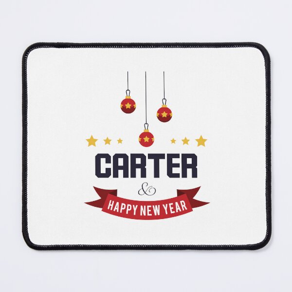 Item preview, Carter Funny Personalized Christmas Name – Cool Custom Holiday Gift for Men and Boys designed and sold by Oussinc.