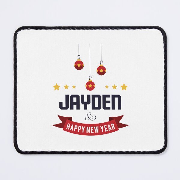 Item preview, Jayden Funny Personalized Christmas Name – Cool Custom Holiday Gift for Men and Boys designed and sold by Oussinc.
