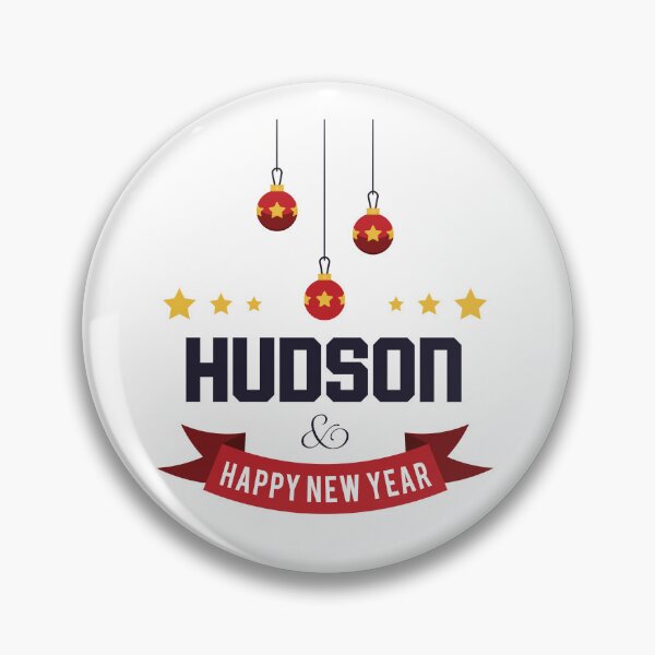 Item preview, Hudson Funny Personalized Christmas Name – Cool Custom Holiday Gift for Men and Boys designed and sold by Oussinc.
