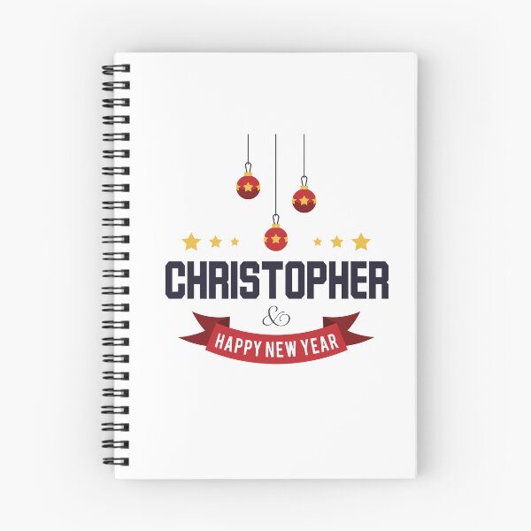 Item preview, Christopher Funny Personalized Christmas Name – Cool Custom Holiday Gift for Men and Boys designed and sold by Oussinc.