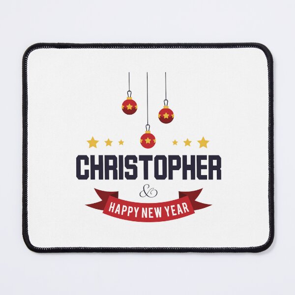 Item preview, Christopher Funny Personalized Christmas Name – Cool Custom Holiday Gift for Men and Boys designed and sold by Oussinc.