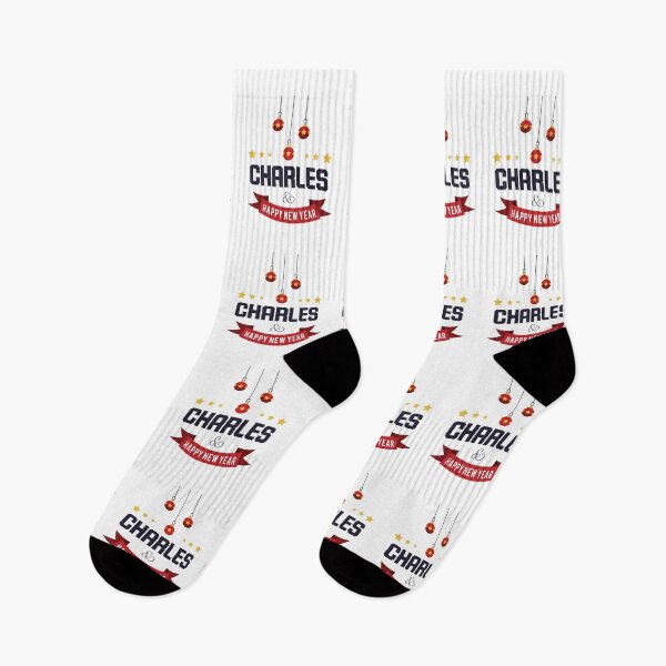 Item preview, Charles Funny Personalized Christmas Name – Cool Custom Holiday Gift for Men and Boys designed and sold by Oussinc.