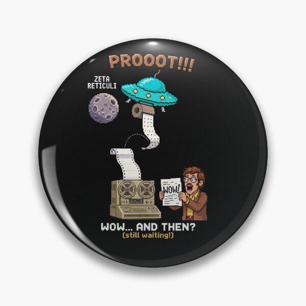 Item preview, WOW Signal Zeta Reticuli Still Waiting designed and sold by falenadreams.