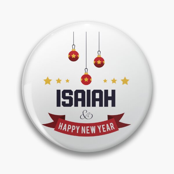 Item preview, Isaiah Funny Personalized Christmas Name – Cool Custom Holiday Gift for Men and Boys designed and sold by Oussinc.