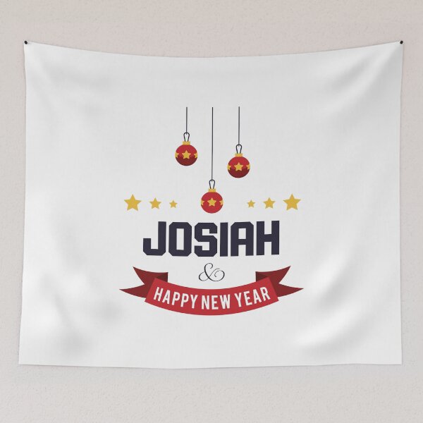 Item preview, Josiah Funny Personalized Christmas Name – Cool Custom Holiday Gift for Men and Boys designed and sold by Oussinc.