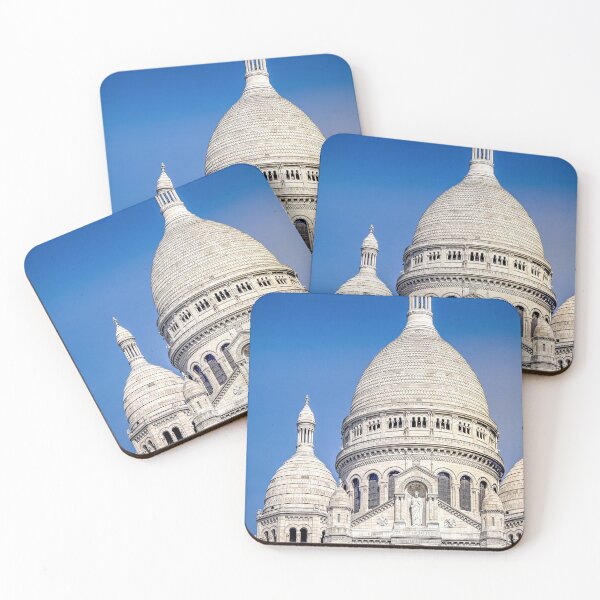 Item preview, Sacré-Cœur Basilica Against Blue Sky designed and sold by Craig Bernstein.