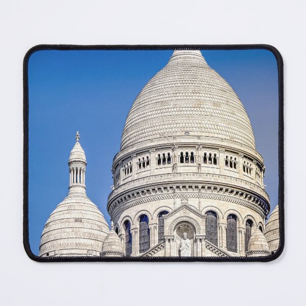 Item preview, Sacré-Cœur Basilica Against Blue Sky designed and sold by Craig Bernstein.