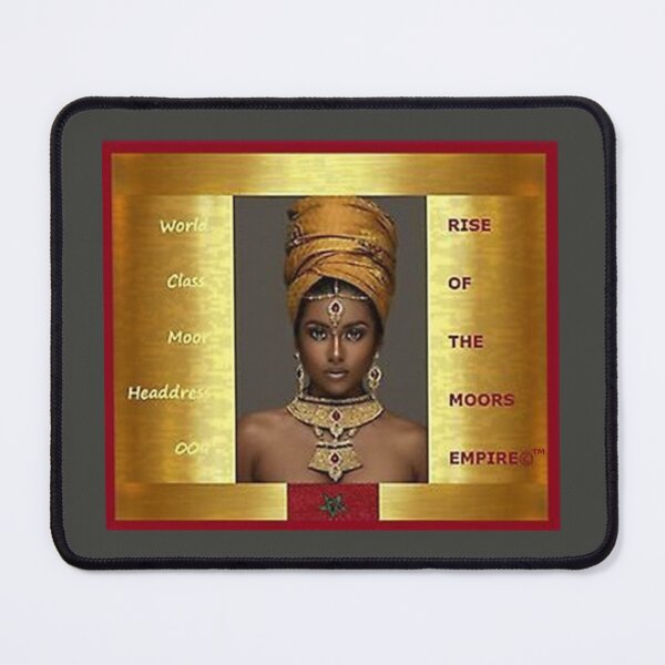 Item preview, Mu’ur (UM) Empire™ al-Benhadiel©™ design, World Class Moor Headdress 009, no background designed and sold by HardyKnitDesign.