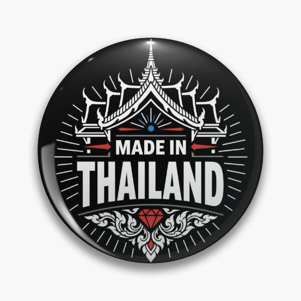 Item preview, Made in Thailand Thai Temple Roof - Vintage Heritage Design designed and sold by Lucid Dream Pixel.