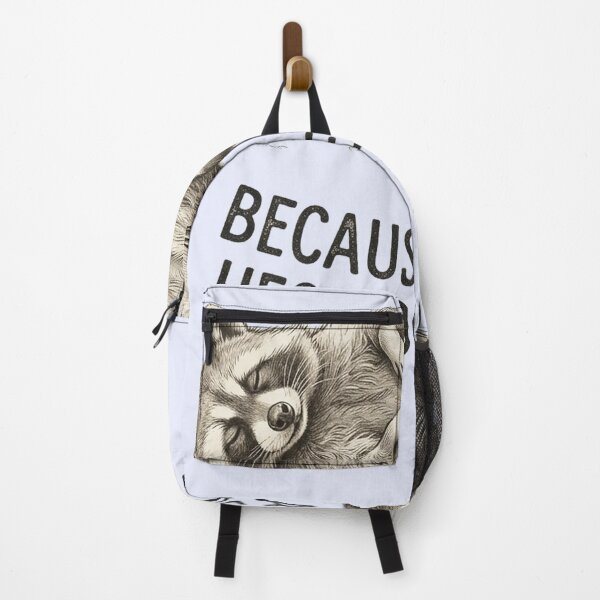 Item preview, Napping Raccoon Be Kind Heck of a Ride designed and sold by matrixvip.
