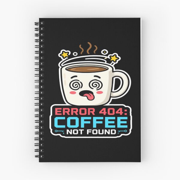 Item preview, Error 404 Coffee Not Found Funny Kawaii Tech Mug designed and sold by PozivoPlus.