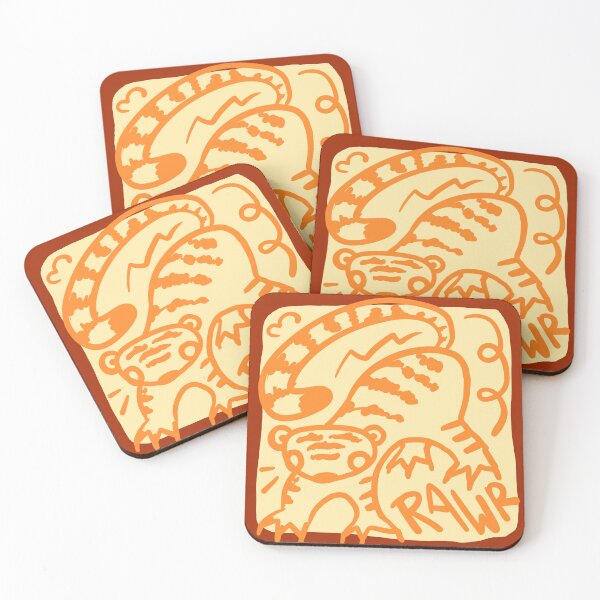 Item preview, Tiger doodle RAWR designed and sold by MimbleArt.