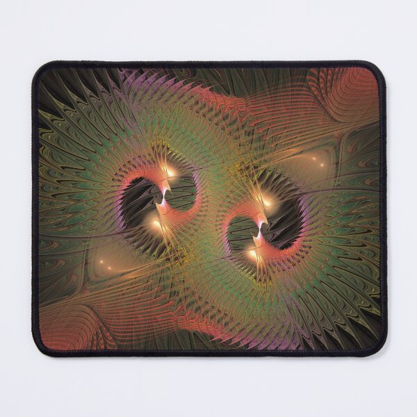 Item preview, Emerald and Coral Celestial Vortex designed and sold by bloorose.