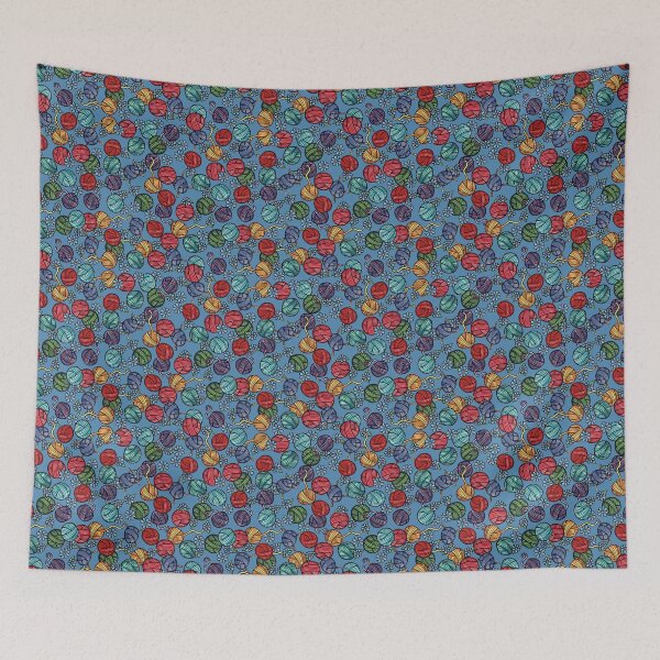 Item preview, Floral Yarn designed and sold by lacychenault.