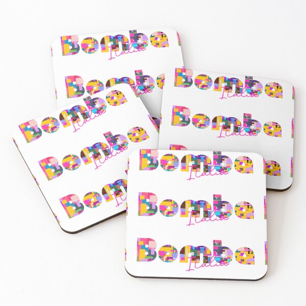 Item preview, Bomba, Chieti, Italy, Italia, colorful typography design for travellers designed and sold by Wanderful-roads.