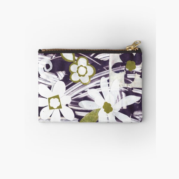Item preview, Purple Swash floral monoprint designed and sold by Jennifer Lenn.