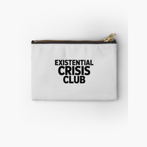 Item preview, Existential Crisis Club – Funny Minimalist Quote designed and sold by Jollys-ArtShop.