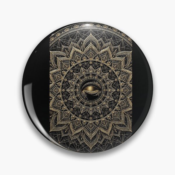Item preview, RESILIENCE MANDALA • SACRED GEOMETRY • GOLD MEDITATION ART • ABEL LUGO • LSV designed and sold by Lugo Sunset Visions.