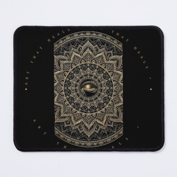 Item preview, RESILIENCE MANDALA • SACRED GEOMETRY • GOLD MEDITATION ART • ABEL LUGO • LSV designed and sold by Lugo Sunset Visions.
