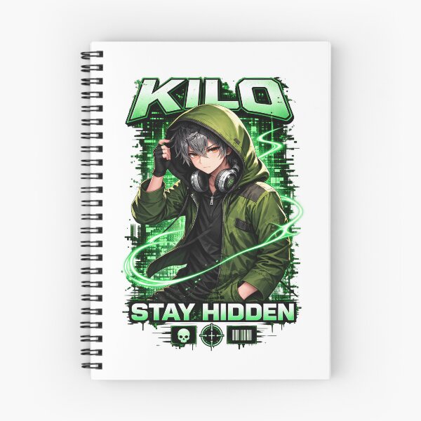 Item preview, Kilo Stay Hidden Cyberpunk Gamer designed and sold by calicito.