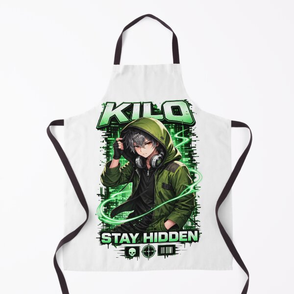 Item preview, Kilo Stay Hidden Cyberpunk Gamer designed and sold by calicito.