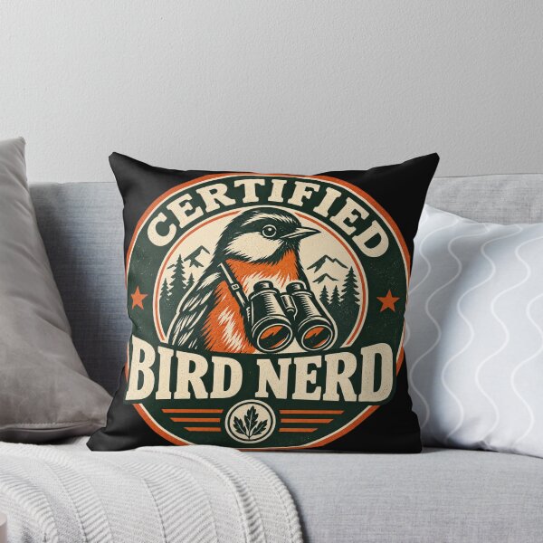 Item preview, Certified Bird Nerd T-Shirt – Funny Birdwatching Gift for Bird Lovers designed and sold by limos.