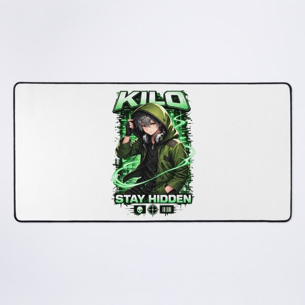 Item preview, Kilo Stay Hidden Cyberpunk Gamer designed and sold by calicito.