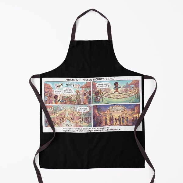 Item preview, Article 22 of the Universal Declaration of Human Rights: Security, education and culture for all designed and sold by Mianku | Für das Leben.