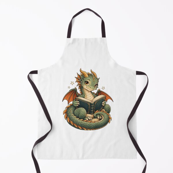 Item preview, Dragon Reading - Cozy Fantasy Book Lover designed and sold by cybersilverhand.
