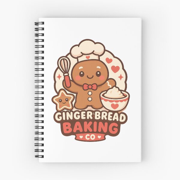 Item preview, Gingerbread Baking Co Cute Gingerbread Man Chef Holiday designed and sold by HYPNK.