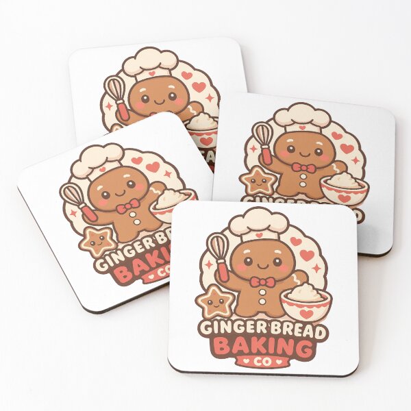 Item preview, Gingerbread Baking Co Cute Gingerbread Man Chef Holiday designed and sold by HYPNK.