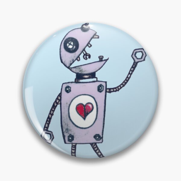 Item preview, Cute Singing Robot with Heart designed and sold by Disdischarls.