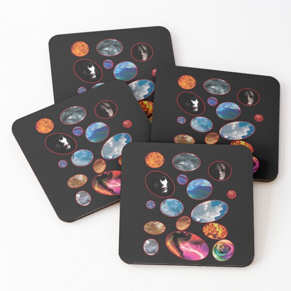 Item preview, Mystic Elements and Shadows Abstract Collage designed and sold by NornAxiom.