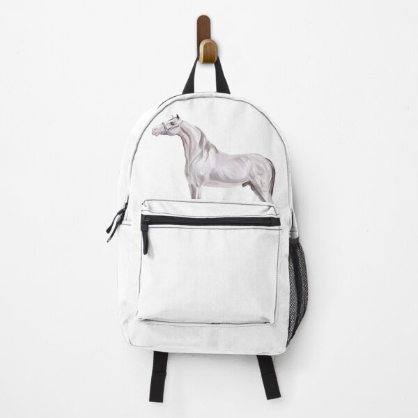 Item preview, Grey Arabian Stallion Horse Portrait designed and sold by TrueWoven Studio.