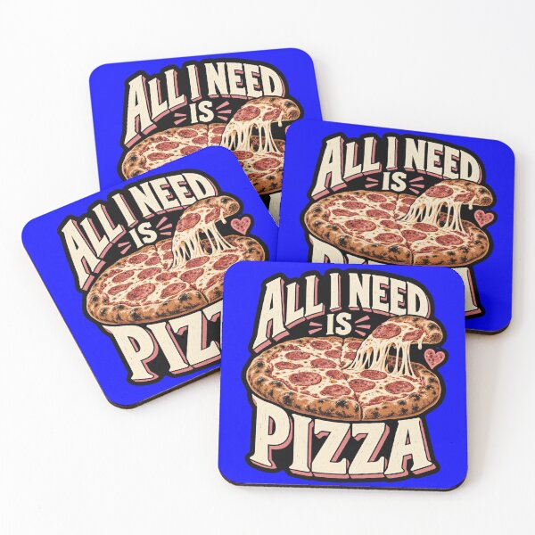 Item preview, Funny Humor All I Need Is Pizza Lover Foodie Life Art Design designed and sold by fantasticdesign.
