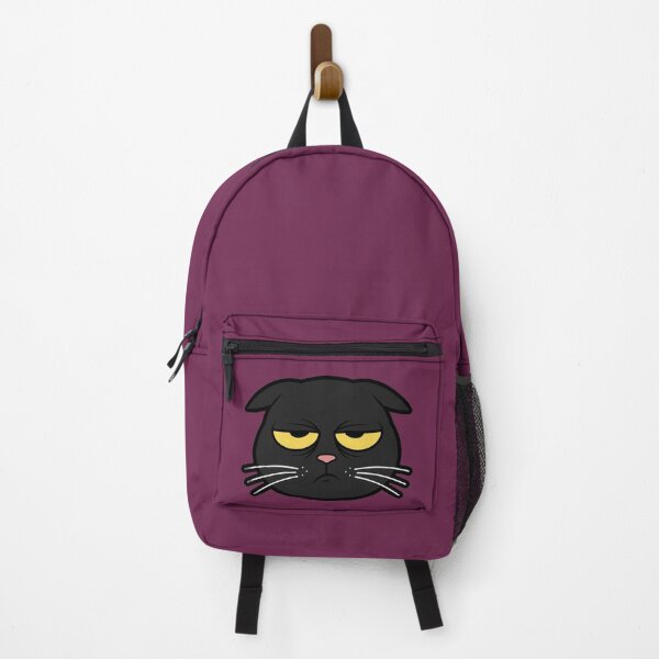 Item preview, Judging Cat Face | Grumpy Black Cat Meme Shirt designed and sold by HexAndHearth.