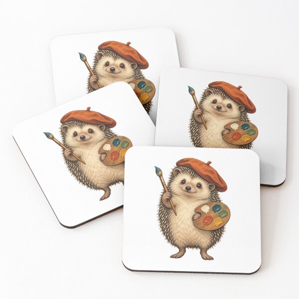 Item preview, Hedgehog Painter designed and sold by cybersilverhand.