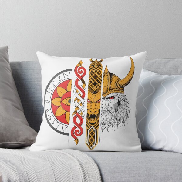 Item preview, Viking Warrior Norse Mythology Panel designed and sold by Rostislav Bouda.