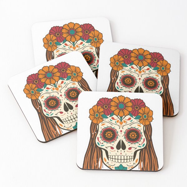Item preview, Sugar Skull Forever in Bloom designed and sold by unadeara.