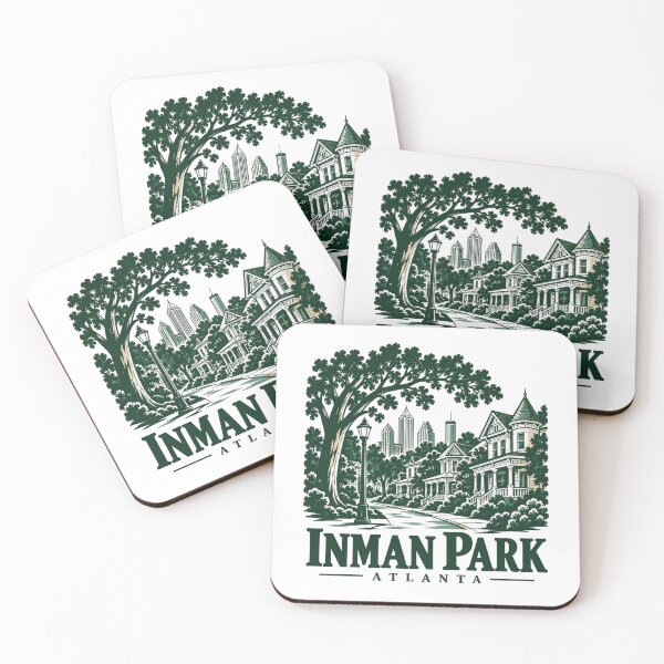 Item preview, Inman Park, Atlanta designed and sold by CampAndCoast.