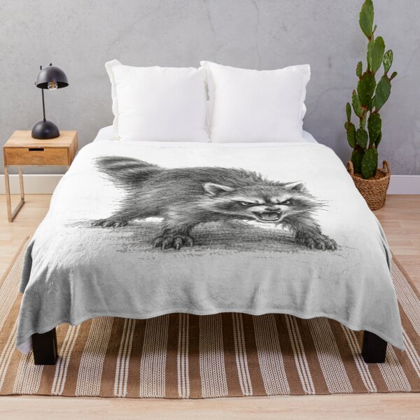 Item preview, Angry Raccoon designed and sold by Blink Art Studio.