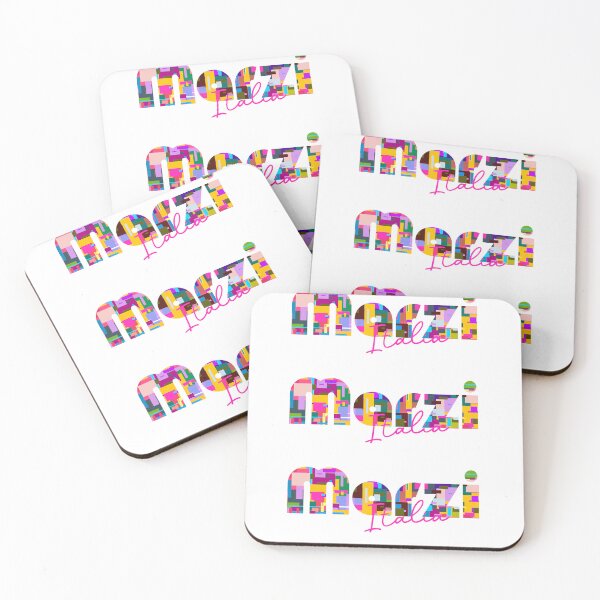 Item preview, Marzi, Cosenza, Chieti, Italy, Italia, colorful typography design for travellers designed and sold by Wanderful-roads.