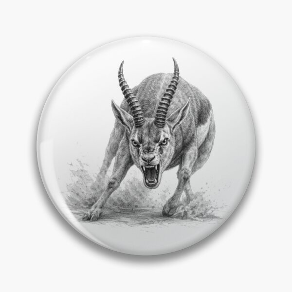 Item preview, Angry Antelope designed and sold by Blink Art Studio.