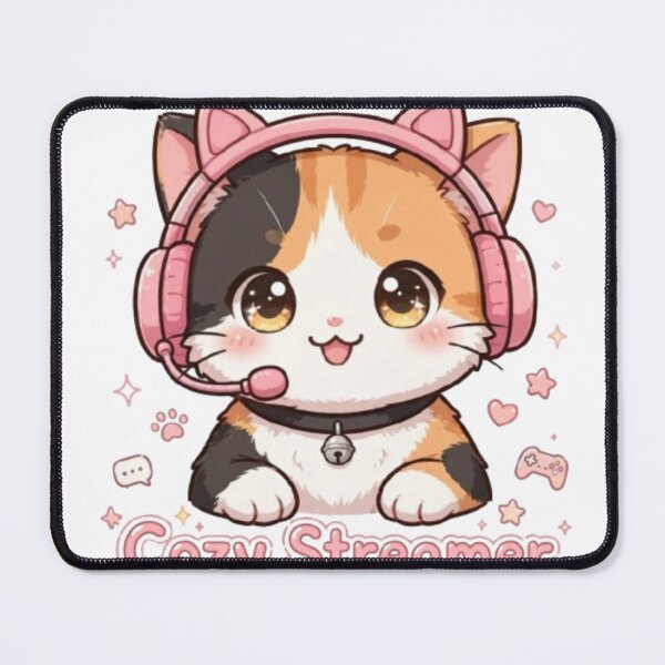 Item preview, Orange Cat RGB Cozy Gamer designed and sold by ReginaNunn.
