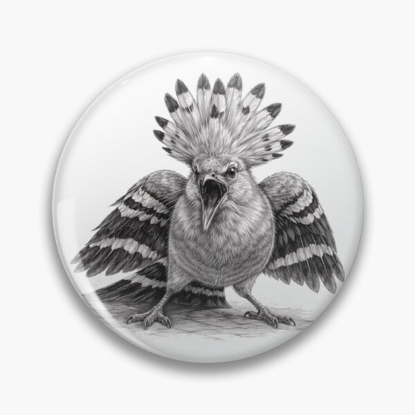 Item preview, Angry Hoopoe Bird designed and sold by Blink Art Studio.