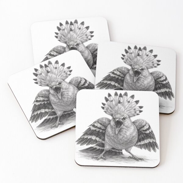 Item preview, Angry Hoopoe Bird designed and sold by Blink Art Studio.