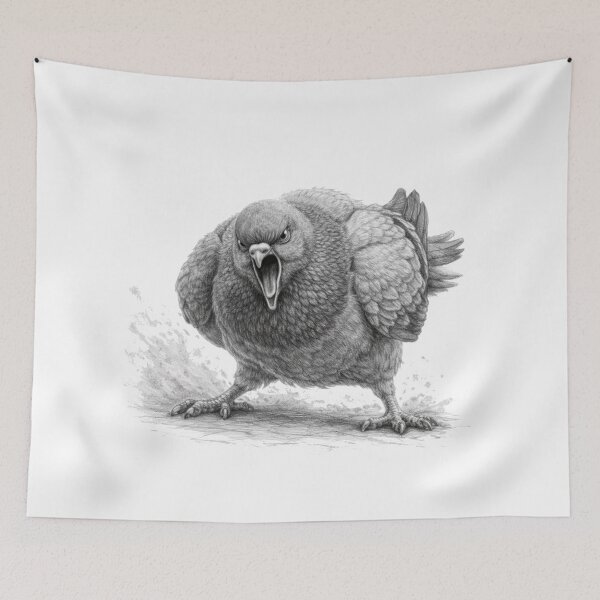 Item preview, Angry Pigeon designed and sold by Blink Art Studio.